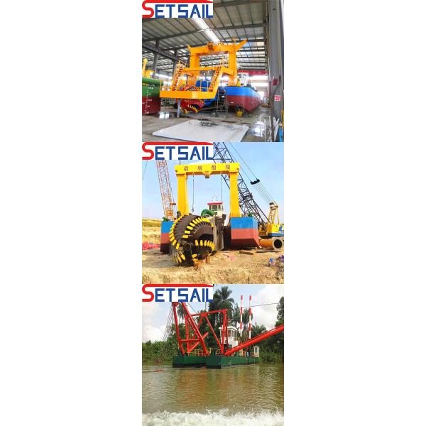 Customized Cutter Suction Dredger for Inland Waterway Dredging 30-Day Return Refunds