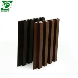 China Modern Texture Slatted WPC Exterior Cladding on sale