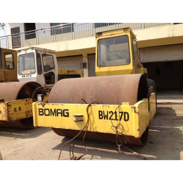 Bomag Bw217d Second Hand Road Roller FOR SALE, Paving Roller Machine Two Drive