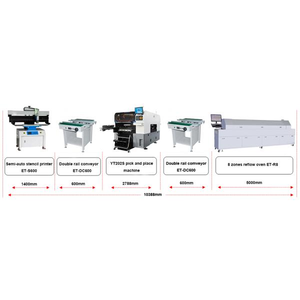 Automatic LED Bulb Making Machine 20 Heads SMT Machine LED Lights Assembly Machine