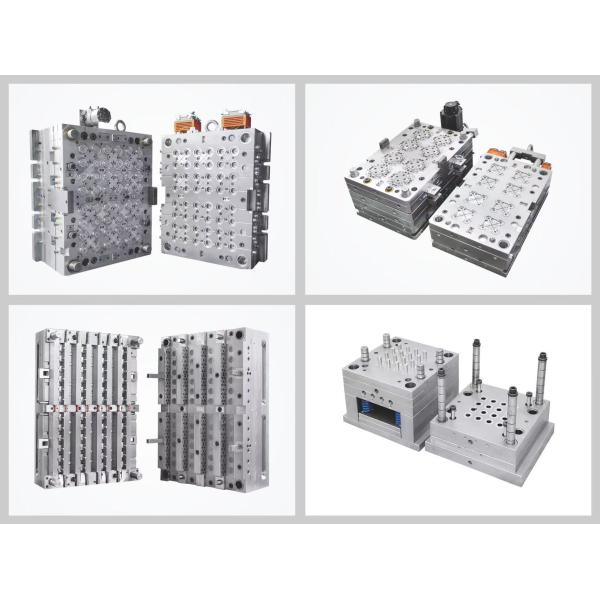 Plastic Medical Mould Plastic Pet Preform Mould Multiple Cavities Injection Moulding