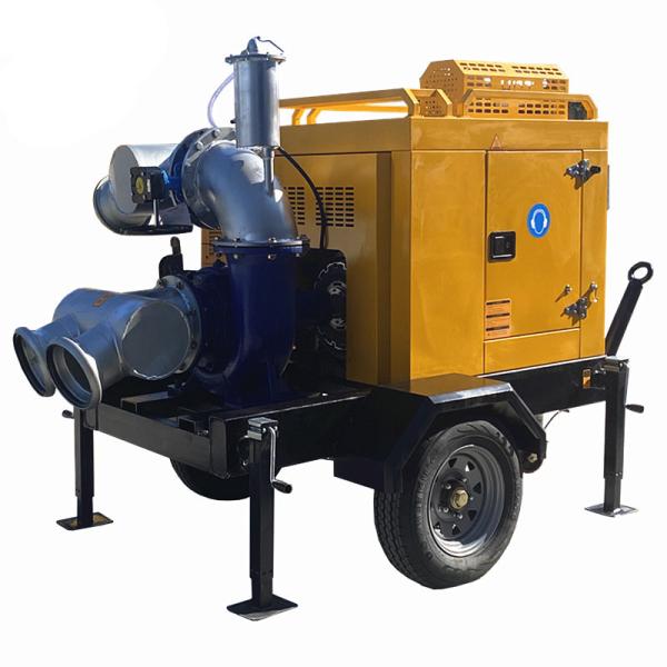 Self Priming Pump Municipal Project Mobile Water Pump High Quality Diesel Engine Irrigation Pump