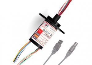 Buy cheap Capsule USB Slip Ring Transmitting Power And Signal No Package Loss No Cross Talk product