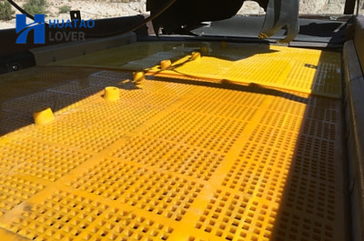 Modular Tensioned Polyurethane Screen Panels with Polyurethane Material and Embedded Steel Frame for High Screening Performance in Mining Industry