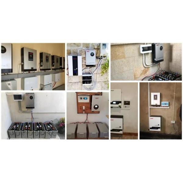 Outdoor 5KW Hybrid Solar Power System Photovoltaic Solar Carport Complete Kit