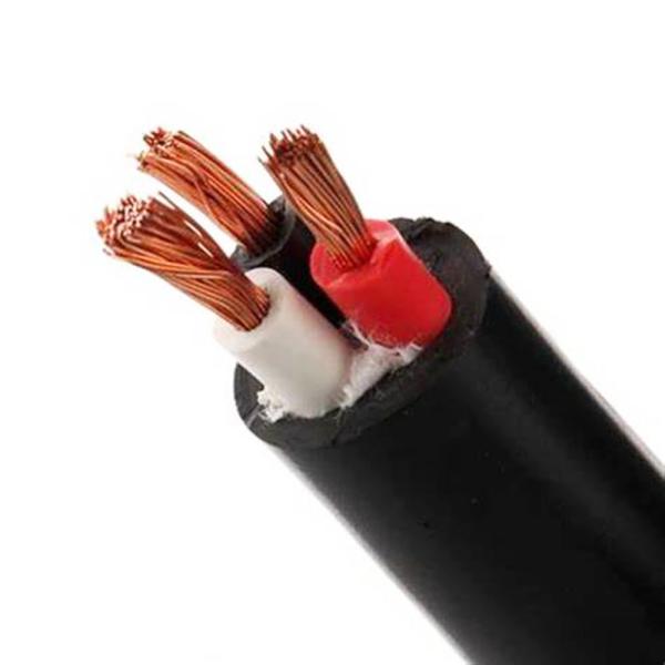 Copper Core Tough Rubber Sheathed Flexible Cable Oilproof Nontoxic