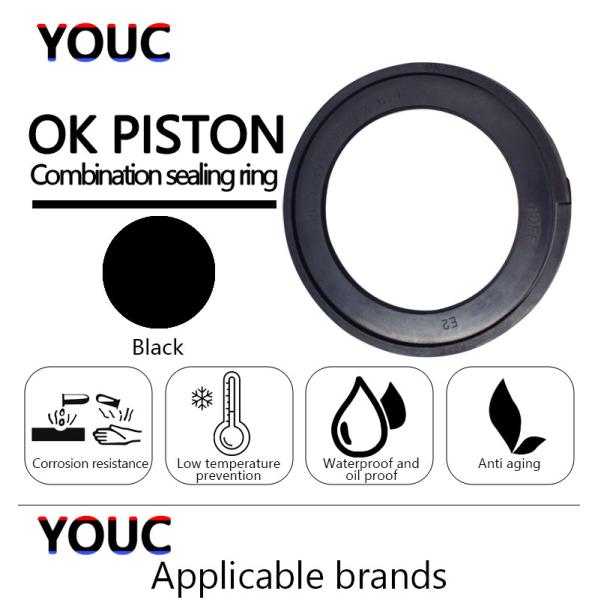 Construction Works Black POM NBR Sealing Ring OK Seal 105mm