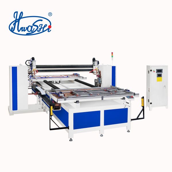 Table Spot Welding Machine with Intelligent Touch Screen Controller for 3.0+3.0 MM Welding Thickness and Precision Bending Compatibility