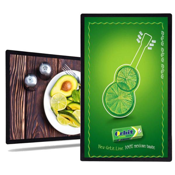 Factory direct sales 55 inch indoor wall mount multi screen display with advertising players