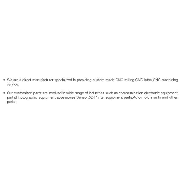 A6061 / SUS304 / C1020 Bicycle Parts 3D Printer Prototype Service