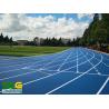 Buy cheap 400m Self Knot Full PU Running Track / University Recycled Rubber Flooring from wholesalers