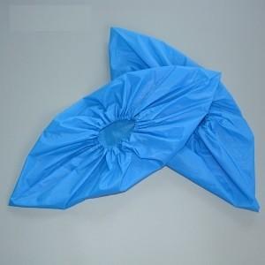 China Cross - Linked Polyethylene Disposable Plastic Shoe Covers Standard Weight on sale