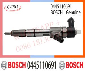 China 0445110691 Neutral New Diesel Common Rail Fuel Injector 0445110691 For ISUZU 4JB1 Engine on sale