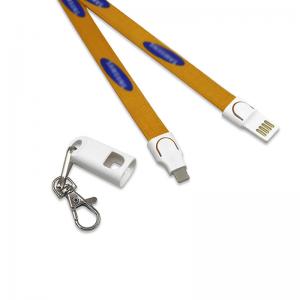 Buy cheap Multifunction USB Extension Cable With ABS Polyester Braided Lanyard I8 IPX product