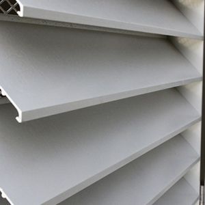 Professional T3-T8 Aluminium Extrusions Profiles Blinds And Louvres Use