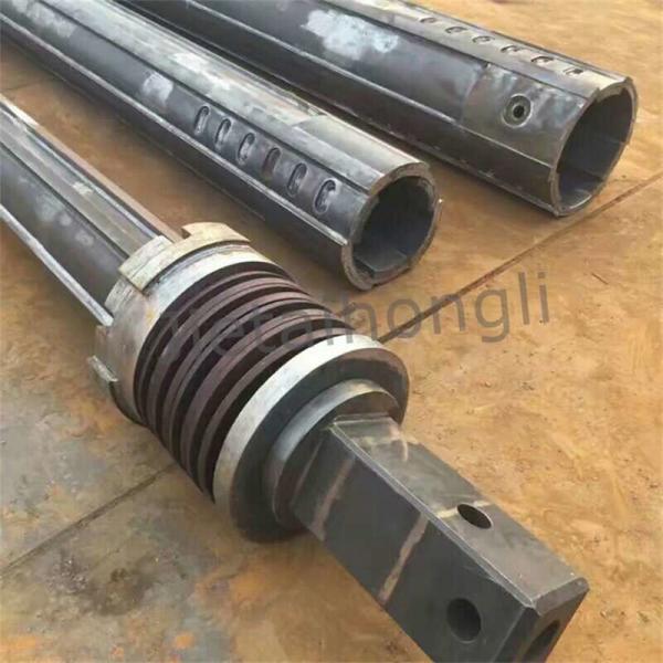 BK200/368/3/18m Drilling Rig Kelly Bar 40m Depth For Piling Rig Machine Drilling Hole