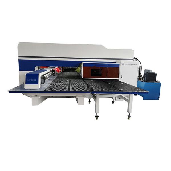 Quality Industrial CNC Hydraulic Punching Machine For Sheet Metal 3 - 4 Control Axis for sale