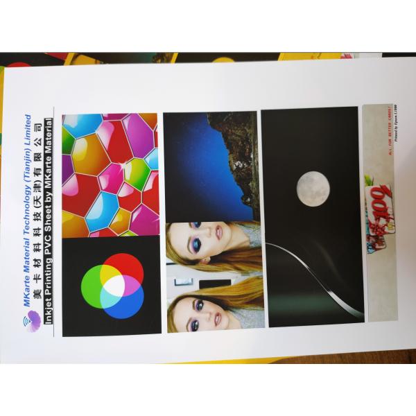 Inkjet / Digital Offset Pvc Card Material For Plastic Card Making