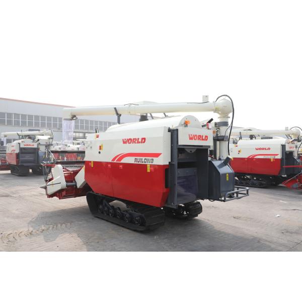 RL(4LZ-6.0P)102hp TRACK COMBINE HARVESTER crops rice grain tank combine machinery MADE IN CHINA