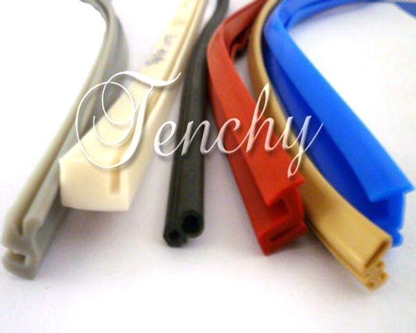 Quality Eco Friendly colorful Silicone Seal Strip Profile Gasket Aging Resistant Long Lifespan for sale