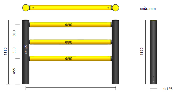 LA-3 Safety Barrier