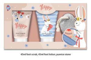 Buy cheap Wild Flowers Natural Skincare Gift Set With Foot Scrub, Foot Lotion, Pumice Stone product