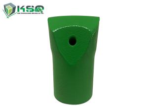 Buy cheap Blue Tungsten Carbide Flat Chipways Tapered Chisel Drill Bit product