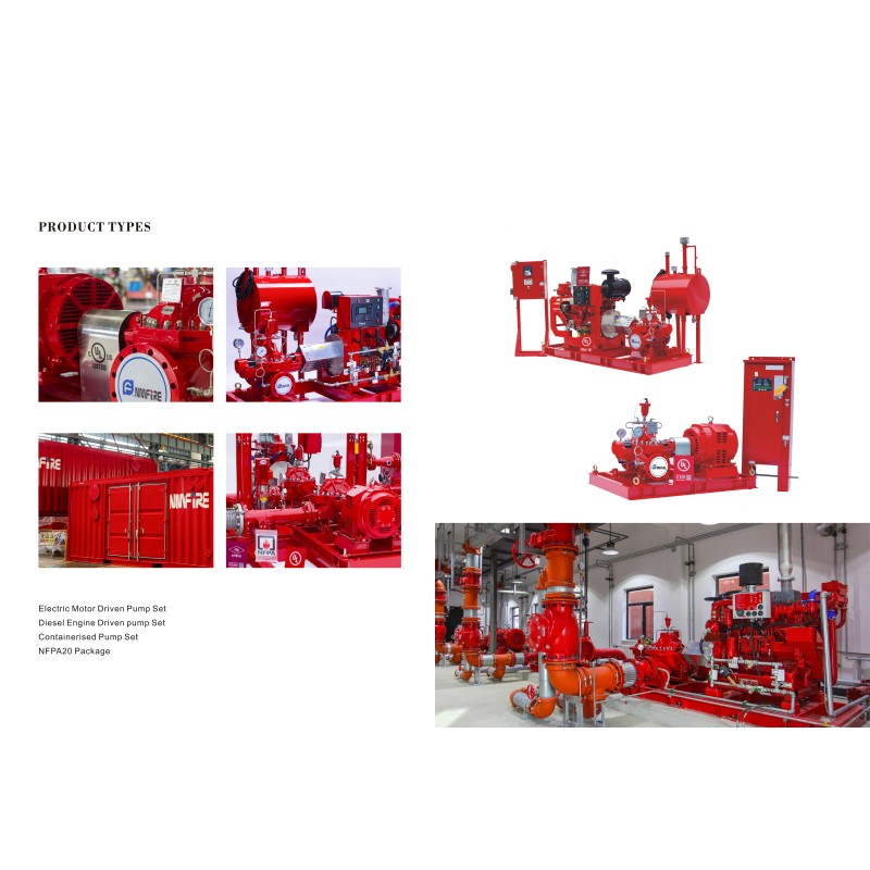 Demaas Fire Diesel Engine Used In Fire Water Pump Set , Highly Effective