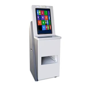 Buy cheap 19 Inch pc touch Screen Keyboard card dispensing self service payment Kiosk product