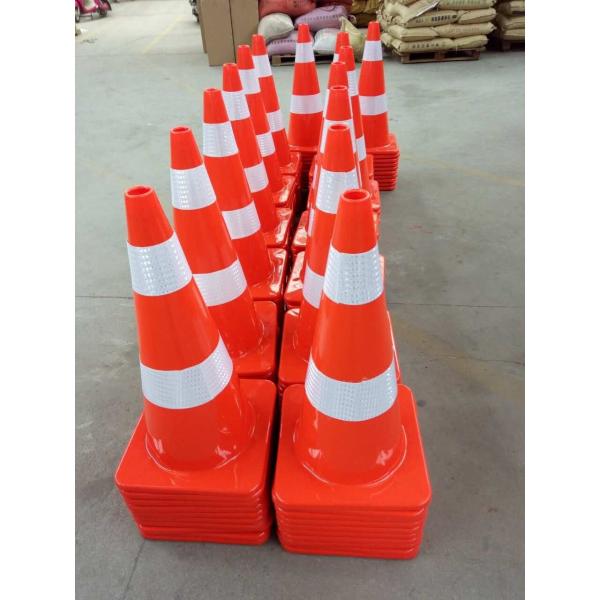 Buy cheap Road Safety Guiding Cone Orange PVC Plastic Traffic Cones product