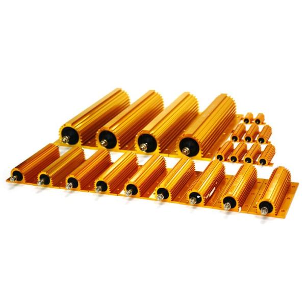 Aluminum Housed Wirewound Braking Resistor High Power Wire Wound 1000w