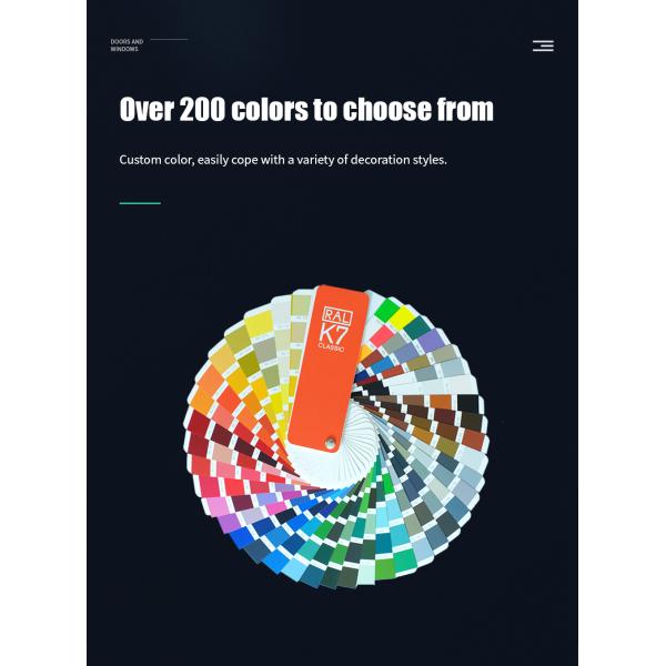 SKATE Double Glazed Aluminium Alloy Sliding Door with 35dB Sound Insulation Coefficient