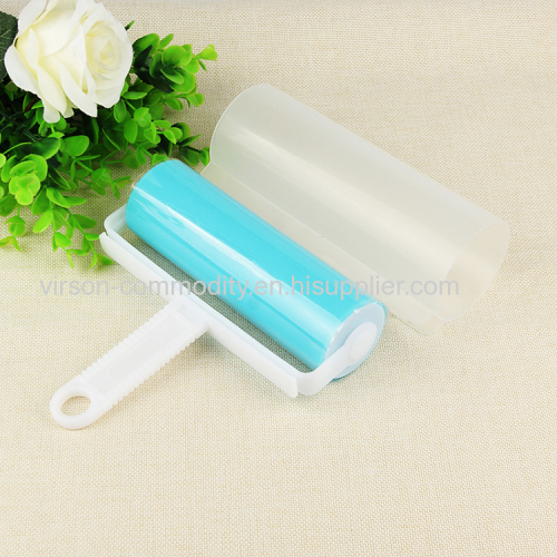 Large Size Washable Sticky Lint Roller Reusable Sticky Remover Brush for Pet Hair Clothes Carpet Floor Curtain Dust
