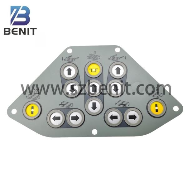 VGL Plus Paste Control Panel Sticker Main Console Button Panel Film For Asphalt Paver Parts