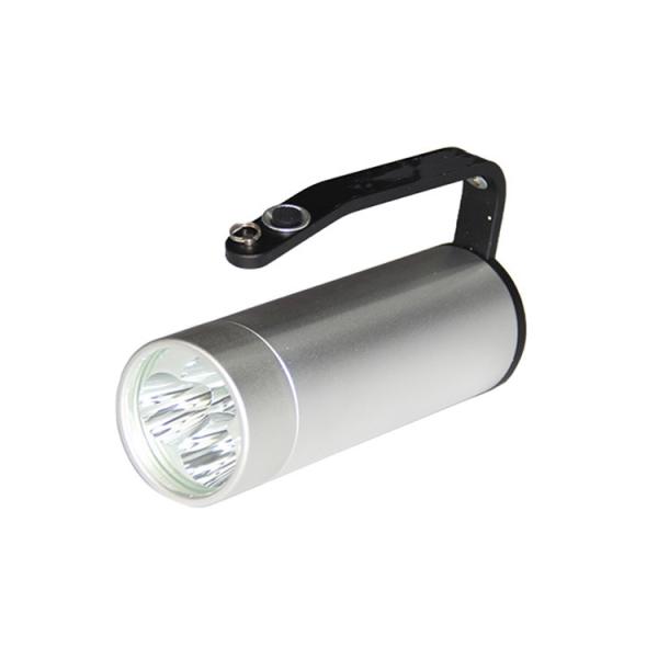 Aluminum Explosion Proof LED Flashlight Lightweight Portable Rechargeable 3*3w Torch Lamps