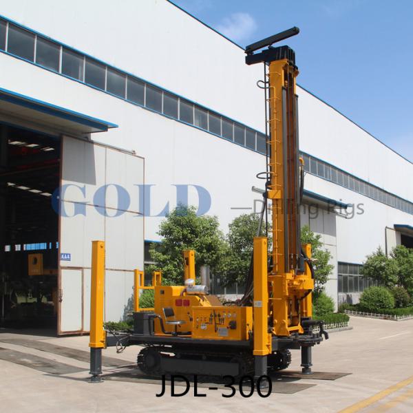 JDL-300 DTH crawler mounted core Drilling Rig
