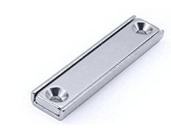 Buy cheap NdFeB Neodymium Rectangular Pot Magnets with Counter Bore product