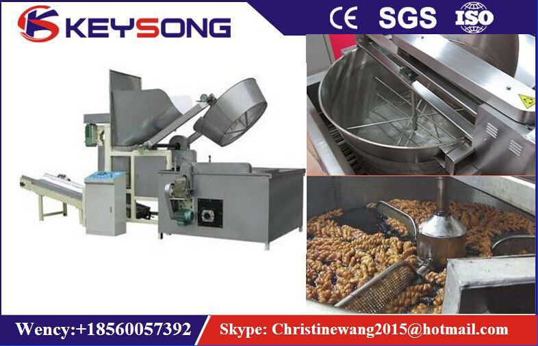 Buy cheap Oil - Water Mixed Snacks Frying Machine , Full Automatic Potato Chips Frying Machine product