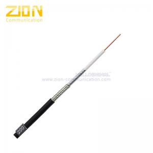 Buy cheap Low loss flexible 50 ohm coax cable llc 100 series indoor / outdoor rated coax cable double shielded with pe jacket product