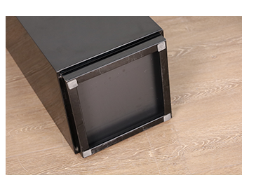 Popular Hotel Stainless Steel Trash Can Hotel Modern Public Rectangular Stainless Steel Trash Can