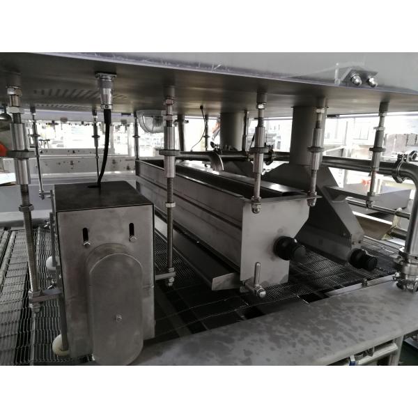Donut Coating 1200mm Chocolate Enrobing Equipment