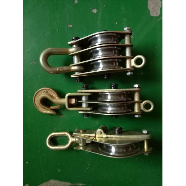 Cable Pulling Pulley Casting Steel Wheel Sheave Hook Type Hoisting Lifting Block For Construction Hoisting Tackle