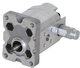 Buy cheap Standard Hydraulic Gear Pump With Vavle 3-30cm3/Rev Displacement product