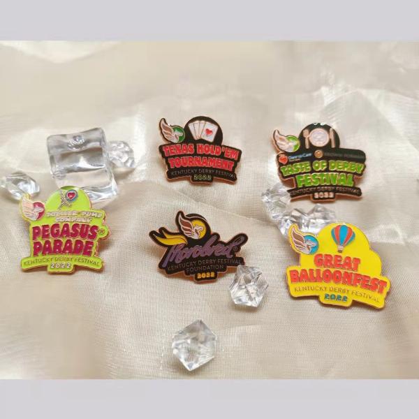 Souvenir Vintage Custom Lapel Pins Custom Enamel Pins For Business Conferences