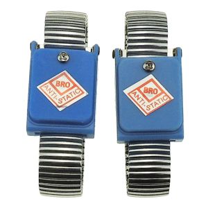 PVC PU Coil 0.1s Static Dissipative ESD Wrist Strap