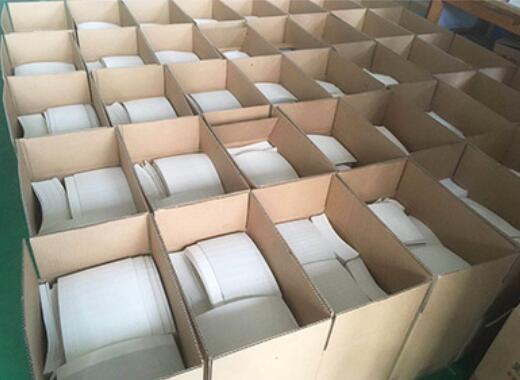 China Factory Wholesale 18x18mm White EVA Seperating Pad for Glass and Mirror