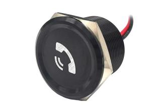 Buy cheap 16mm Mini Aluminum Rgb Piezo Switch Touch 3161 Latching Underwater product