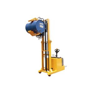 YL800 360 Degree Rotating Hydraulic Drum Stacker Capacity 800kg