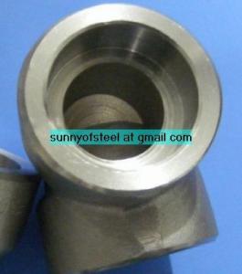 Buy cheap ASME SA-182 ASTM A182 F304 soket weld elbow product