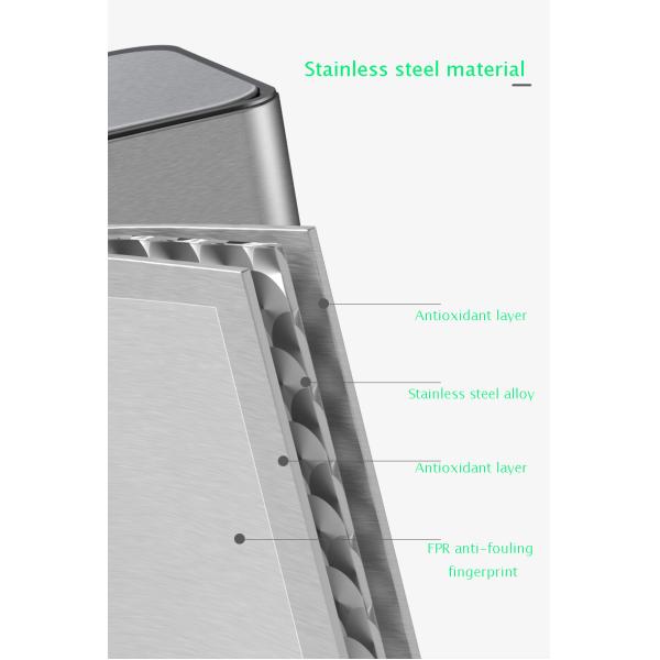 Customized Smart Home Trash Can Stainless Motion Sensor Trash Can